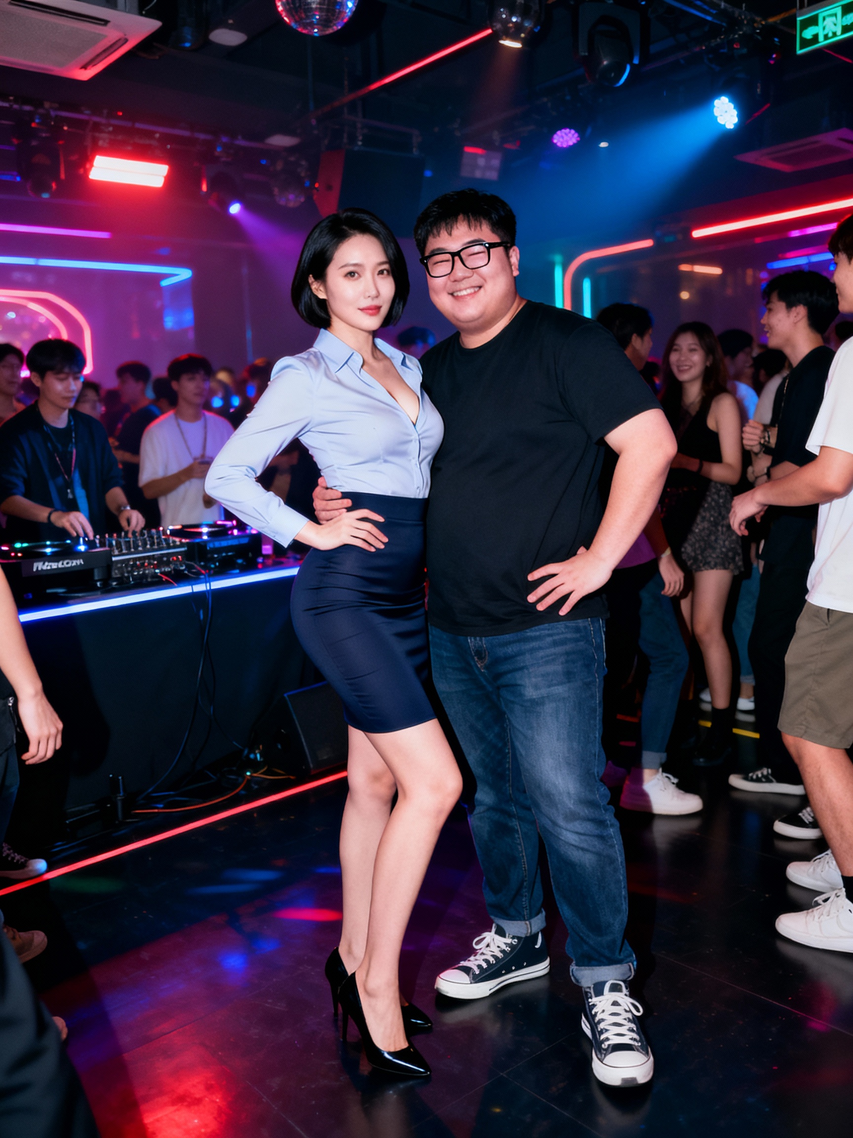 失戀夜店撞上夏沛雯，從舞池磨蹭直衝她家騎乘狂野