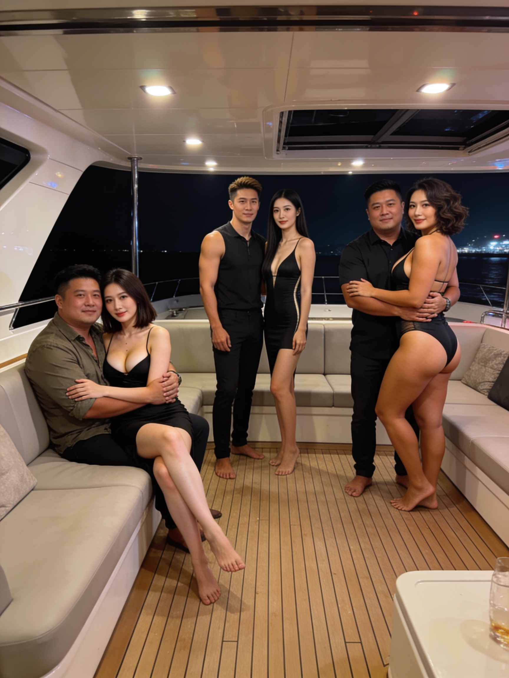 邱逸帆在遊艇派對抓到蘇婉清把柄