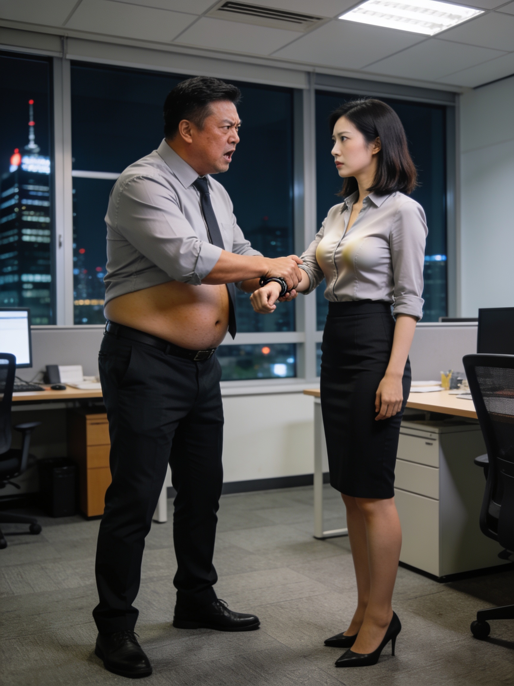 劉明哲抓包後逼吳雅萱用身體賠