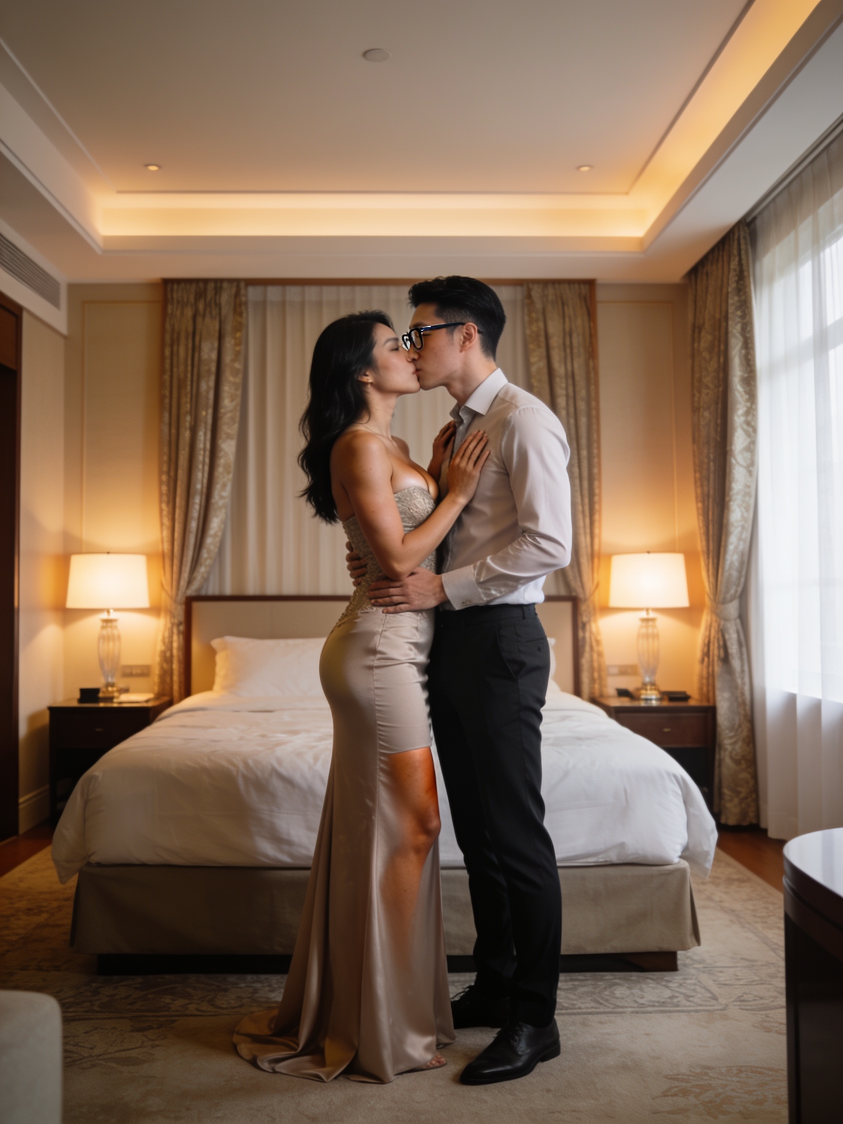 沈逸軒把伴娘高曼婷帶回酒店的那晚