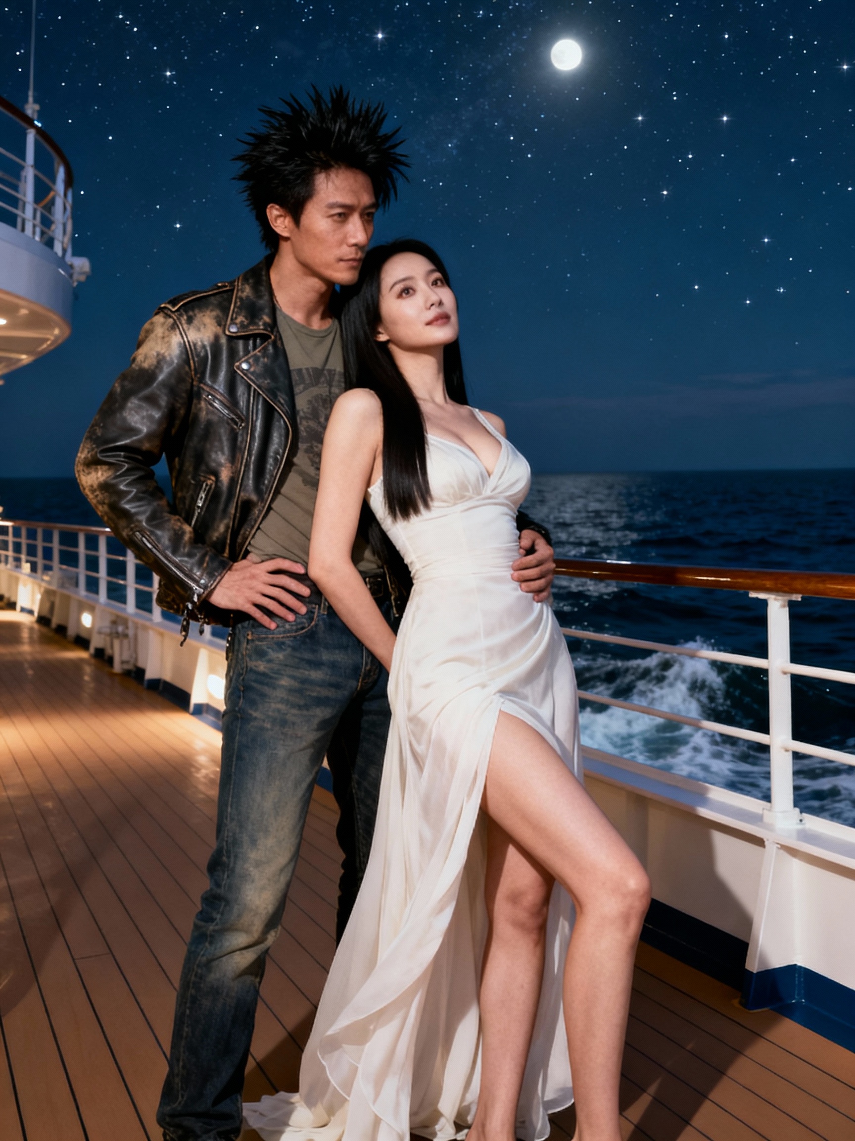 痞帥子軒的郵輪獵艷：溫柔護士雅琪的濕穴星夜
