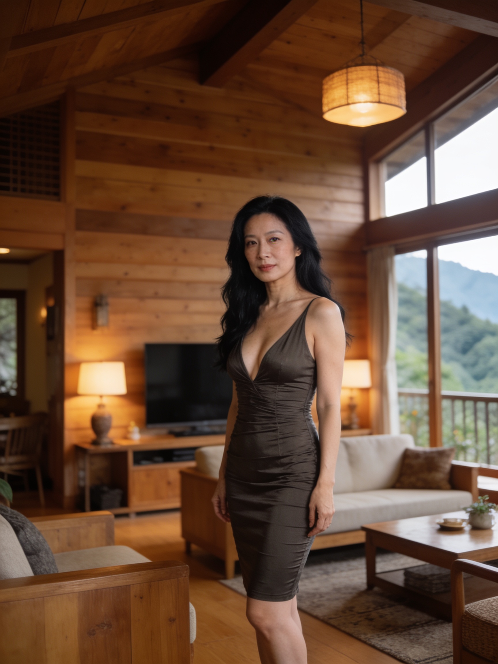 山莊國王遊戲，夏磊霆命令孟紫嫣用手刺激老二
