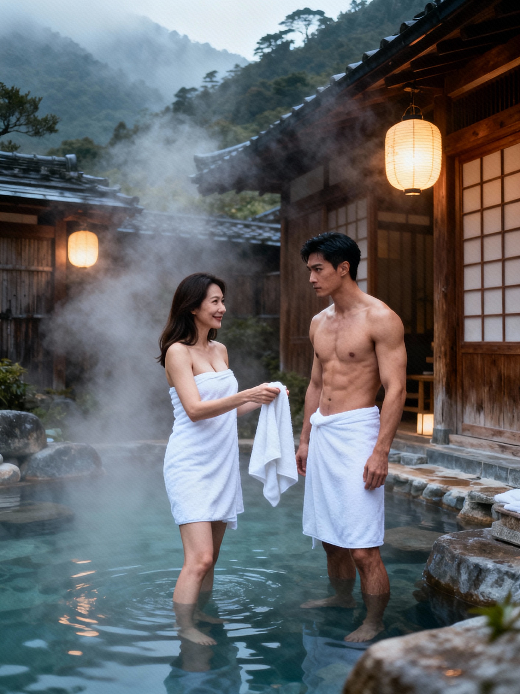 失戀幼師夏婉瑜溫泉混浴撿到高冷顧宸逸，一夜從陌生到上床