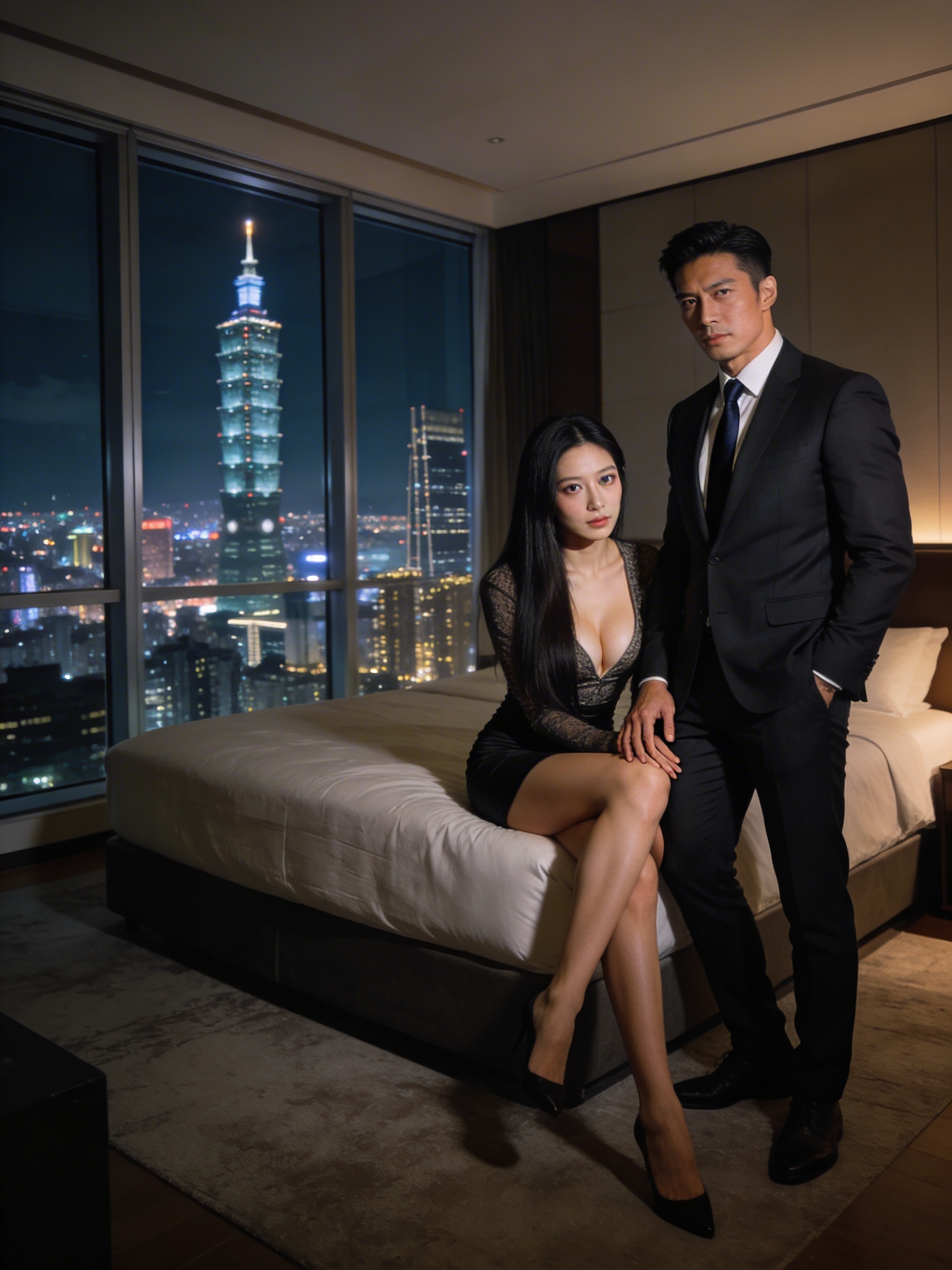 老公鄭凱翔天天加班搞小妹，我穿短裙勾搭穆景宸總裁報復他