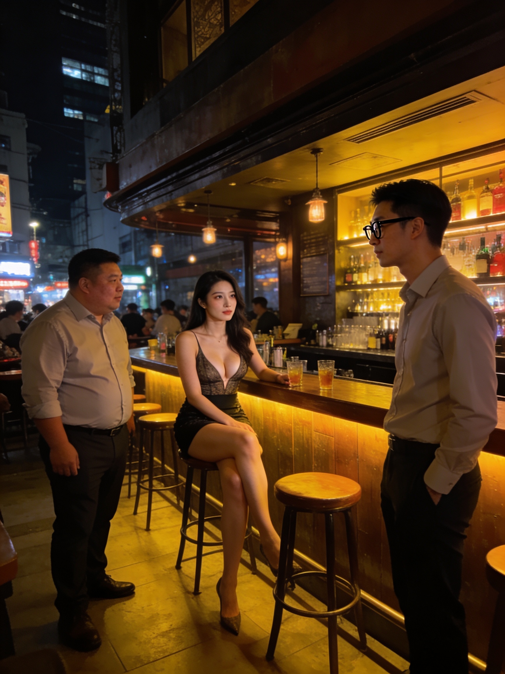 唐曼琪的酒吧陌生人遊戲